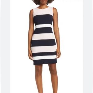 Striped Pink White and Navy Tommy Hilfiger Dress